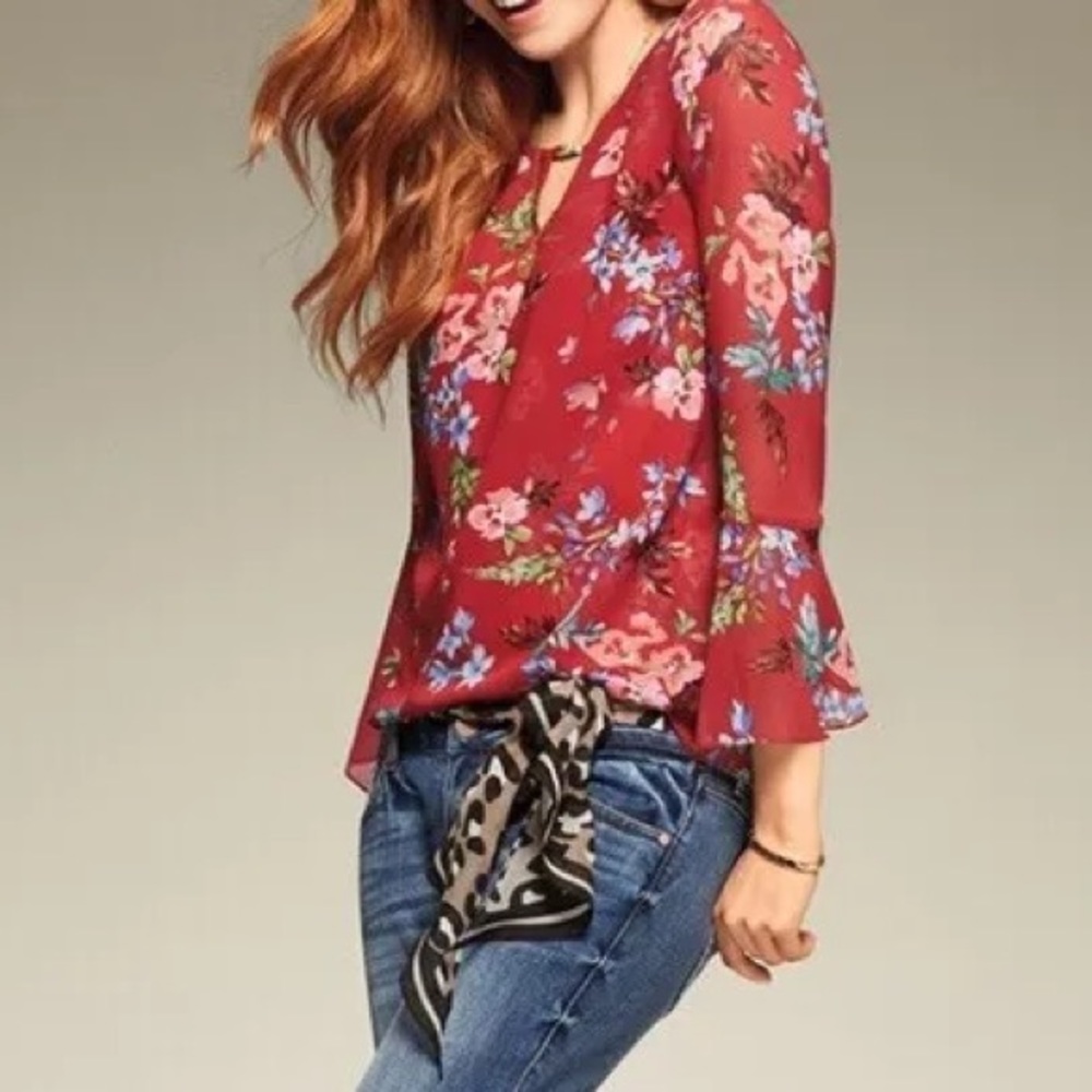 Cabi #3590 Devoted Blouse S Euc - image 1